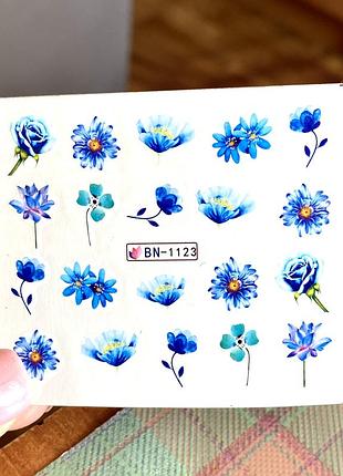 Водная наклейка-слайдер для маникюра