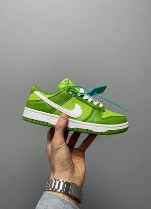 Мужские кроссовки nike sb dunk low chrolophyll green найк сб данк ряде