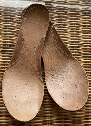 Кожаные туфли на платфррме clarks оригинал,8 фото