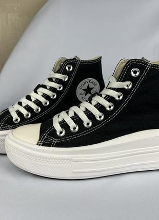 Converse chuck taylor all stars move жіночі високі кеди кроссівки оригінал!