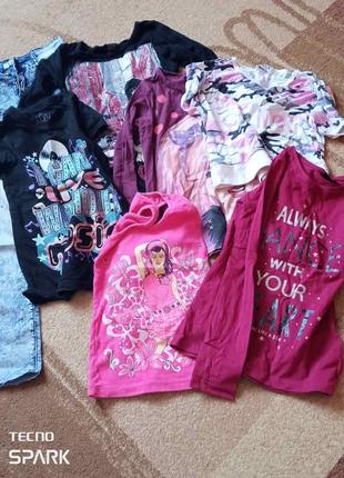 Вещи пакетом девочке 7-9 лет