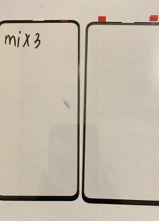 Стекло для ремонта дисплея xiaomi mi mix 3