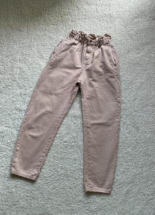 Брюки женские мом zara 32/xxs