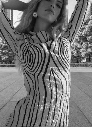 Zara трендова сукня zw collection1 фото