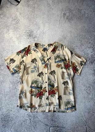 Рубашка гавайка made in usa
