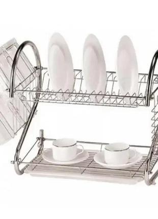 Органайзер для сушіння посуду та кухонних приладів wet dish organiser 8051s art-04485 фото