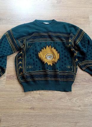 Свитер мужской винтажный из 90 х в хорошем состоянии, размер м ,л