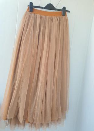 Юбка шифон 3