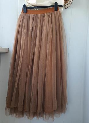 Юбка шифон 4