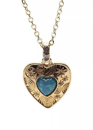 Подвеска золотое сердце