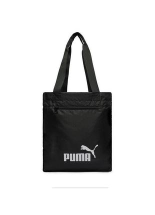 Сумка спортивная -шоппер ( оригинал) puma phase packable shopper black 079953 01.