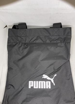 Сумка спортивная -шоппер ( оригинал) puma phase packable shopper black 079953 01.