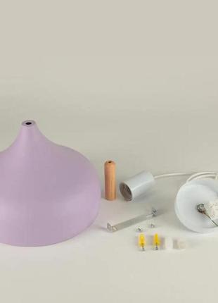 Сиреневый подвесной светильник axya nordic для интерьера, современный стиль, освещение для дома