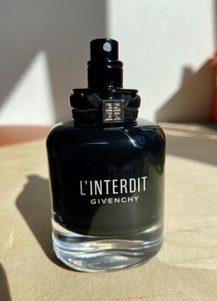 Givenchy l'interdit eau de parfum intense парфюмированная вода 50ml2 фото