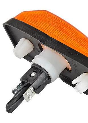 Повторювач повороту ваз 2108, 2109 (жовтий, з кліпсою)