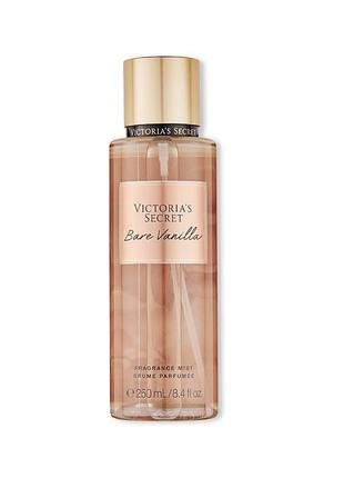 Спрей для тела victoria secret vanilla bare, парфюмированный спрей для тела, мист