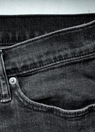 Джинси abercrombie fitch stretch skinny чорні (34х32)4 фото