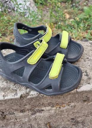 Crocs босоножки сандалии на липучках
