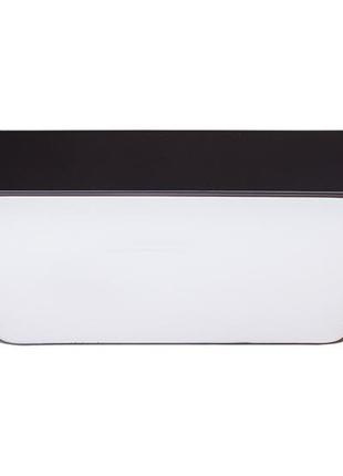 Люстра led квадратная черная 50х50см (752l70 bk)