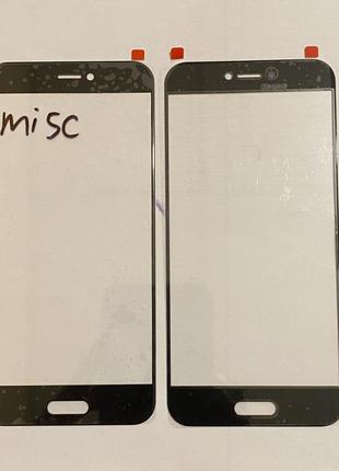 Xiaomi mi 5c / mi5c стекло для ремонта дисплея черный