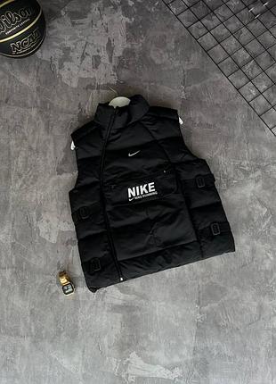 Жилетка nike мужская (осень-весна). теплая безрукавка найк мужская