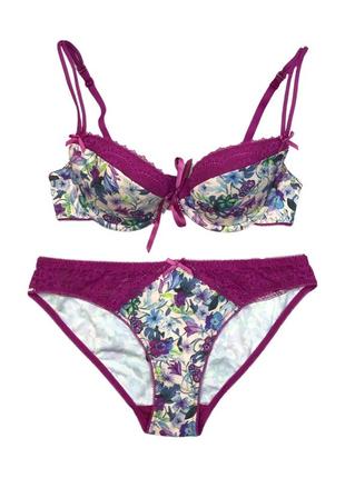 Комплект білизни vivien sangria 75b-m фуксія