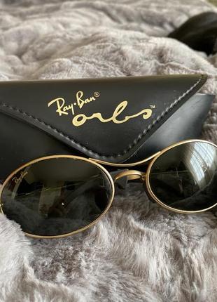 Стильні вінтажні окуляри ray-ban оригінал