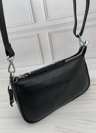 Стильна шкіряна сумочка