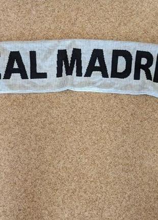Оригінальний футбольний шарф real madrid c.f.