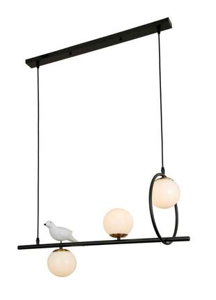 Люстра молекула levistella 761bs02-3 bk+wh