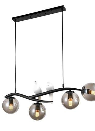 Люстра молекула levistella 756pr7104-4 bk+bk