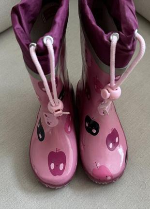 Резинові чоботи 25 розмір