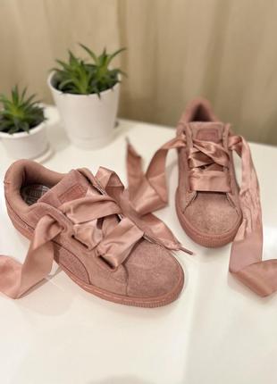 Замшеві кеди puma, розмір 37