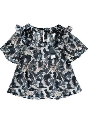 Оригинальная шифоновая блузка kaporal pecan, xs8 фото