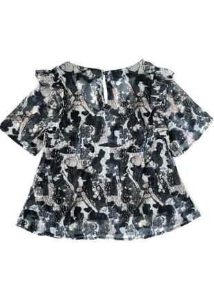 Оригинальная шифоновая блузка kaporal pecan, xs9 фото