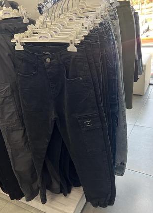 Джинсы черные 5