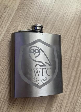 Фляга для алкоголю металева