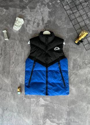 Жилетка nike мужская (осень-весна). теплая безрукавка найк мужская