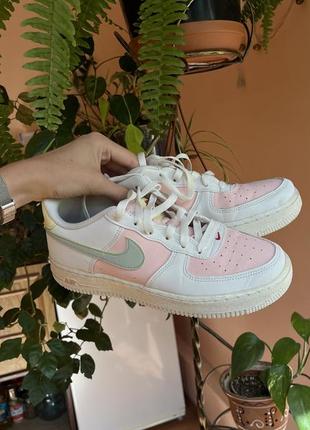 Кроссовки nike air force 1 impact gs white/pink dr4853-100