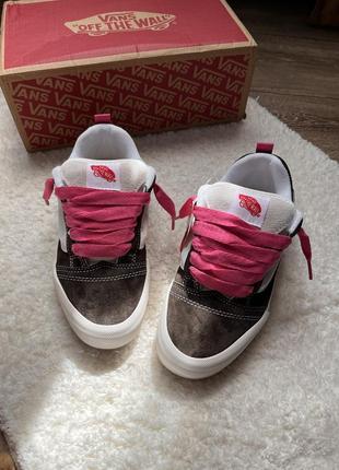 Vans knu skool (brown/true white)