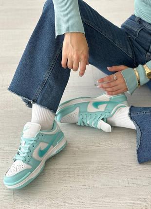 Кроссовки asics sb dunk low twist "mint"