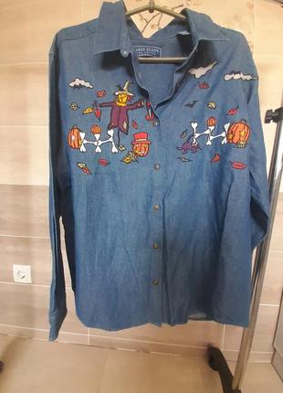 Джинсова сорочка