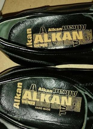 Туфли кожа alkan hand made 44-45р8 фото