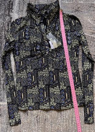 Кофточка люрексная ретро с воротничком новая