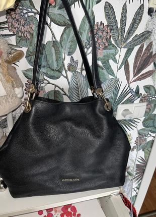 Брендова шкіряна сумка michael kors