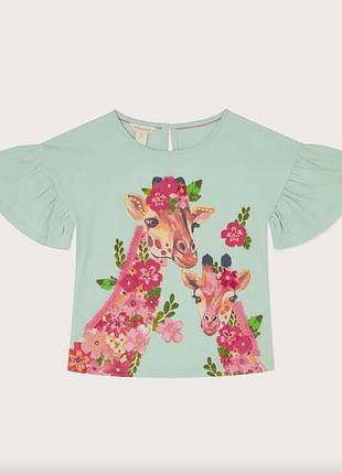 Футболка monsoon 9-10 лет