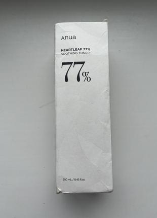 Anua heartleaf 77 soothing toner