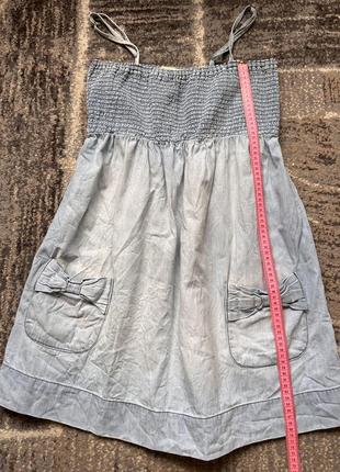 Сарафан джинсовий