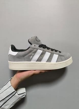 Кроссовки женские adidas with campus 00s gray premium