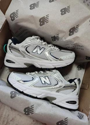 Кроссовки женские Episode 67 A Visit To New Balance Memphis white navy silver premium